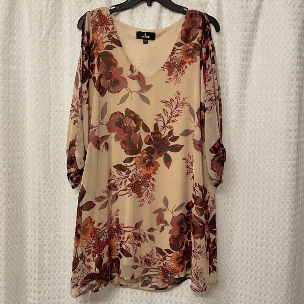 Lulus Shifting Dears Floral Shift Dress size xs - Picture 2 of 4